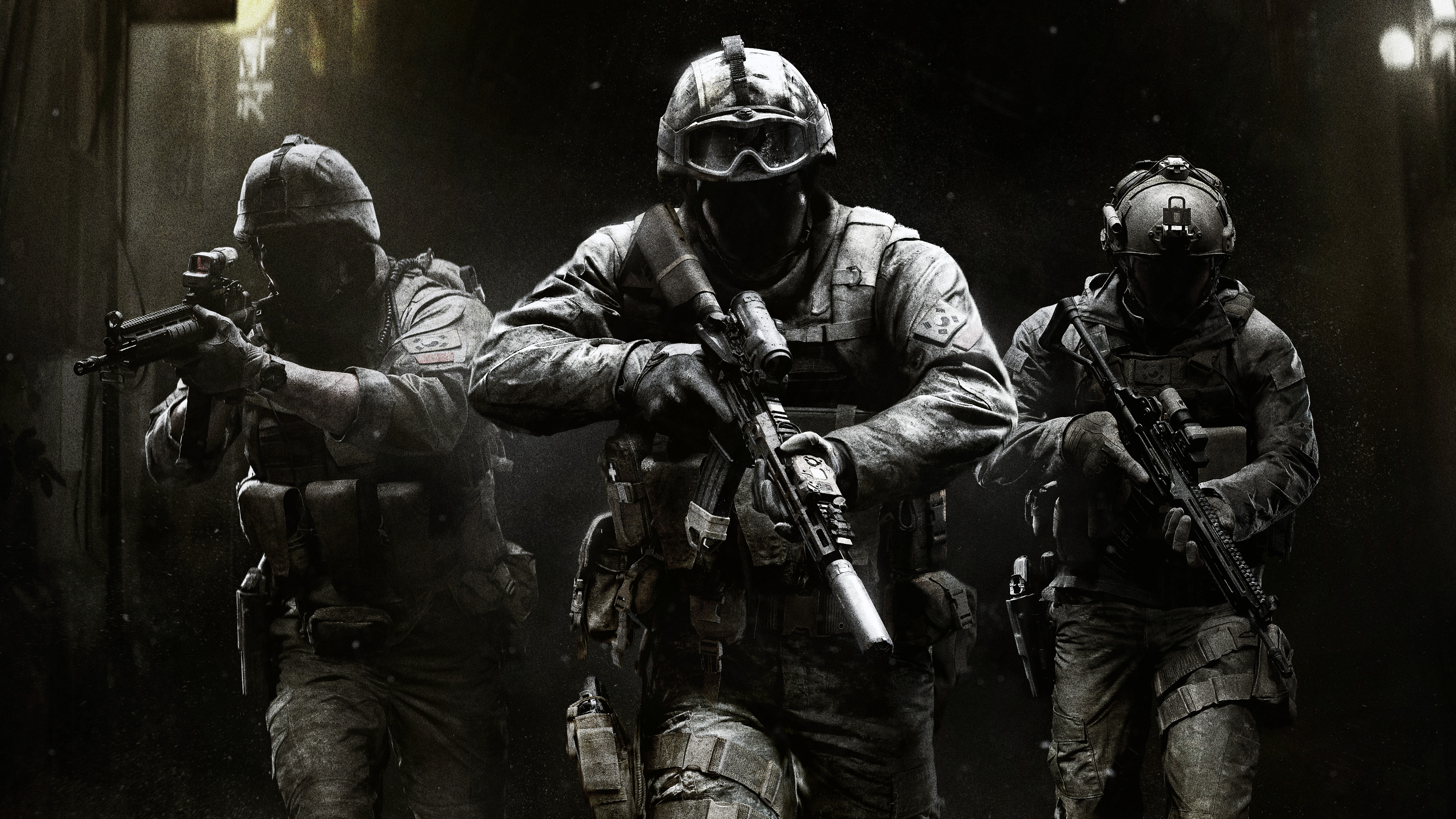 Three Call of Duty soldiers